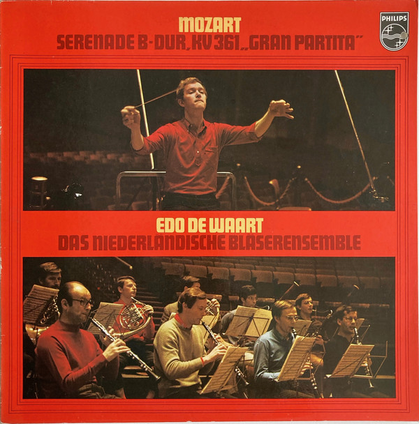Cover Mozart*, Edo de Waart, Netherlands Wind Ensemble* - Serenade B-dur, KV 361 Gran Partita (LP, Album) Schallplatten Ankauf