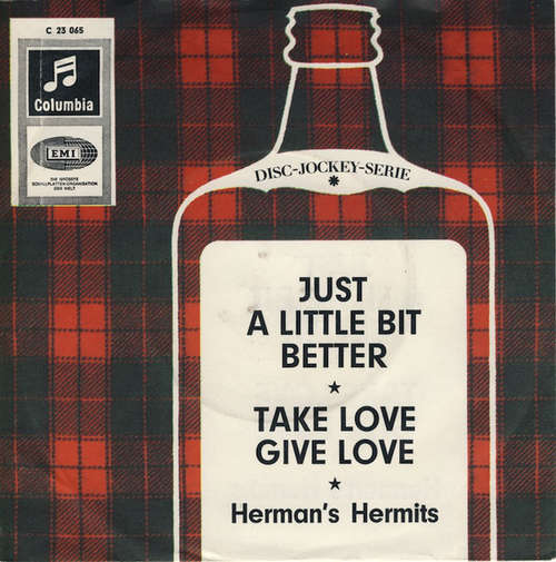 Cover Herman's Hermits - Just A Little Bit Better (7, Single) Schallplatten Ankauf