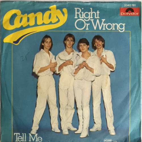 Cover Candy (55) - Right Or Wrong (7, Single) Schallplatten Ankauf