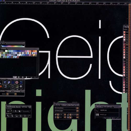 Cover Geiger (3) - Night (12) Schallplatten Ankauf