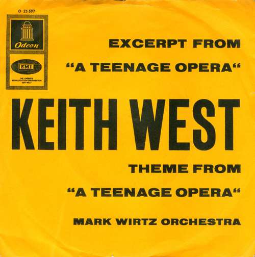 Cover Keith West / Mark Wirtz Orchestra - Excerpt From A Teenage Opera / Theme From A Teenage Opera (7, Single, Ora) Schallplatten Ankauf