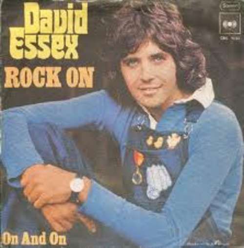 Cover David Essex - Rock On (7, Single) Schallplatten Ankauf