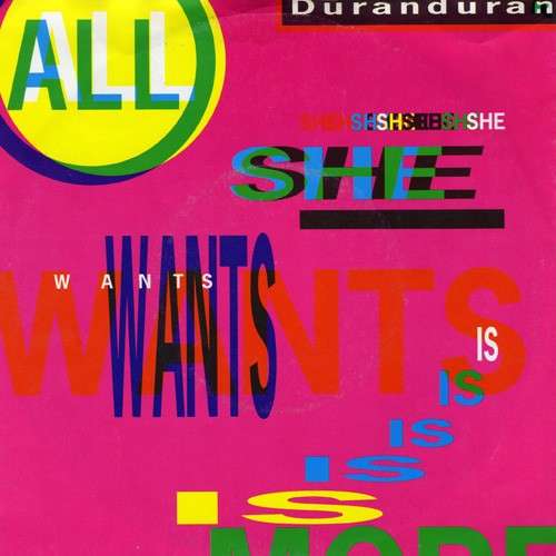 Cover All She Wants Is Schallplatten Ankauf
