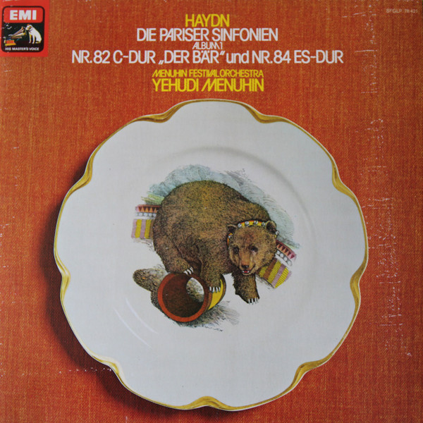 Cover Yehudi Menuhin - Haydn - Die Parisien Sinfonien Album 1 (LP) Schallplatten Ankauf