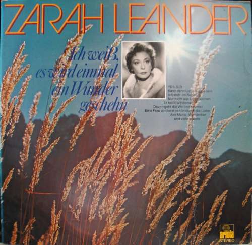 Cover Zarah Leander - Ich Weiß, Es Wird Einmal Ein Wunder Geschehn (2xLP, Comp, Club, Gat) Schallplatten Ankauf