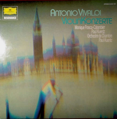 Cover Antonio Vivaldi - Monique Frasca-Colombier, Paul Kuentz, Orchestre De Chambre Paul Kuentz - Violinkonzerte (LP) Schallplatten Ankauf