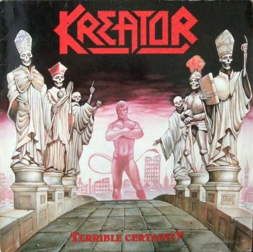 Cover Kreator - Terrible Certainty (LP, Album) Schallplatten Ankauf
