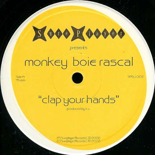 Cover Monkey Boie Rascal - Clap Your Hands (12) Schallplatten Ankauf