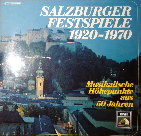 Bild Various - Salzburger Festspiele 1920 - 1970 Musikalische Höhepunkte Aus 50 Jahren (2xLP, Comp) Schallplatten Ankauf