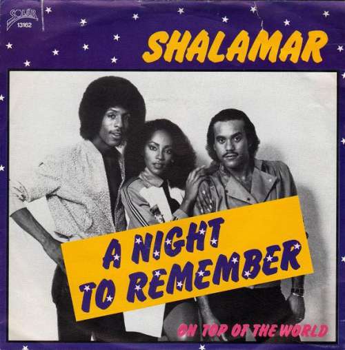 Cover Shalamar - A Night To Remember (7, Single) Schallplatten Ankauf