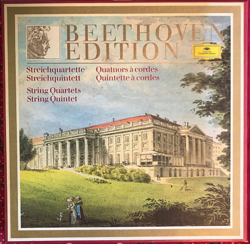 Cover Ludwig van Beethoven, Amadeus-Quartett - Streicherquartette / Streicherquintett (11xLP + Box) Schallplatten Ankauf
