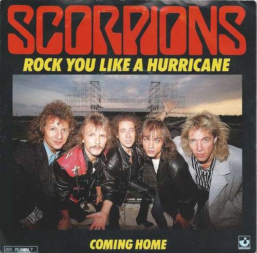 Cover Scorpions - Rock You Like A Hurricane (7, Single) Schallplatten Ankauf