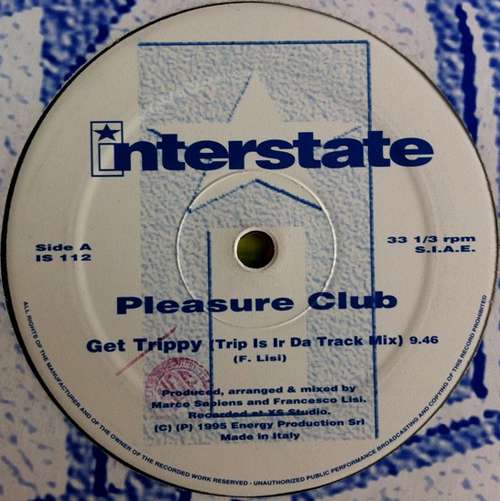 Cover Pleasure Club - Get Trippy (12) Schallplatten Ankauf