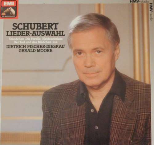 Cover Franz Schubert, Dietrich Fischer-Dieskau, Gerald Moore - Schubert Lieder-Auswahl (LP) Schallplatten Ankauf