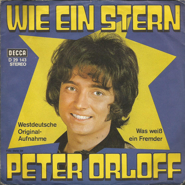 Cover Peter Orloff - Wie Ein Stern (7, Single) Schallplatten Ankauf