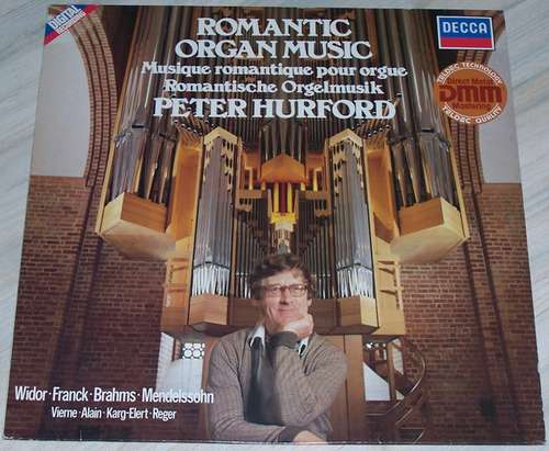 Cover Peter Hurford - Romantic Organ Music (LP) Schallplatten Ankauf