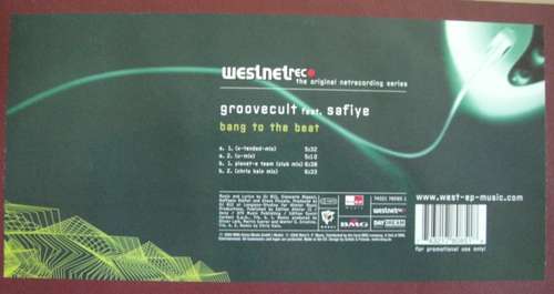 Cover Groovecult Feat. Safiye - Bang To The Beat (12, Promo) Schallplatten Ankauf