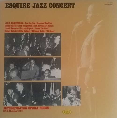 Cover Esquire All Stars - Esquire Jazz Concert - Metropolitan Opera House N.Y.C. 13 January 1944 (2xLP, Gat) Schallplatten Ankauf