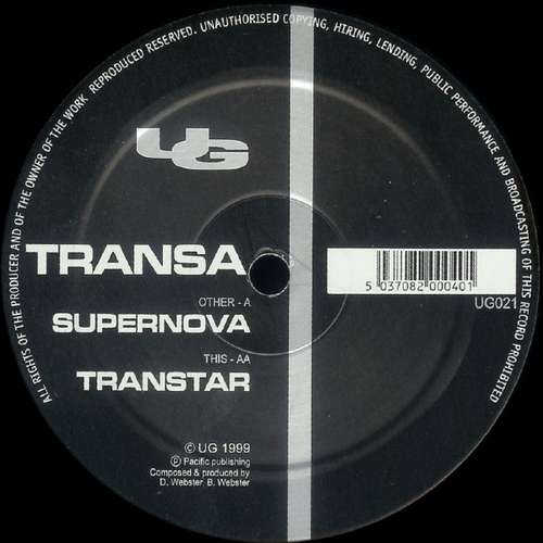 Cover Transa - Supernova / Transtar (12) Schallplatten Ankauf