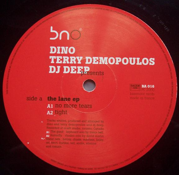 Cover Dino & Terry Demopoulos* & DJ Deep - The Lane EP (12, EP) Schallplatten Ankauf