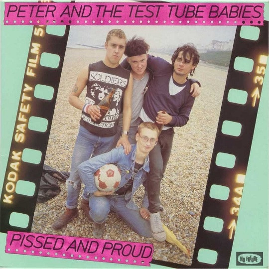 Cover Peter And The Test Tube Babies - Pissed And Proud (LP, Album) Schallplatten Ankauf