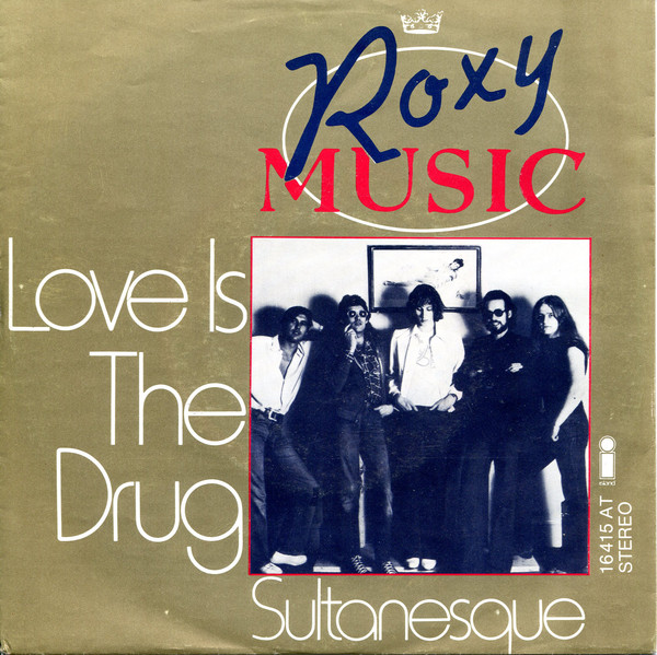 Cover Roxy Music - Love Is The Drug (7, Single) Schallplatten Ankauf