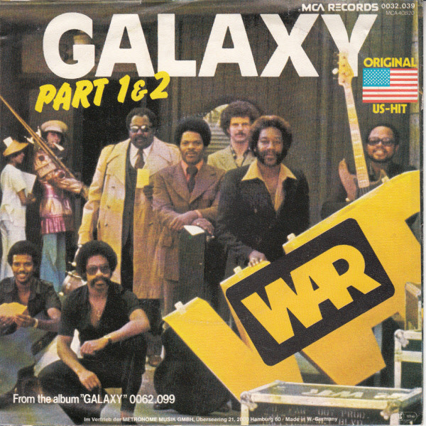 Cover War - Galaxy (7, Single) Schallplatten Ankauf