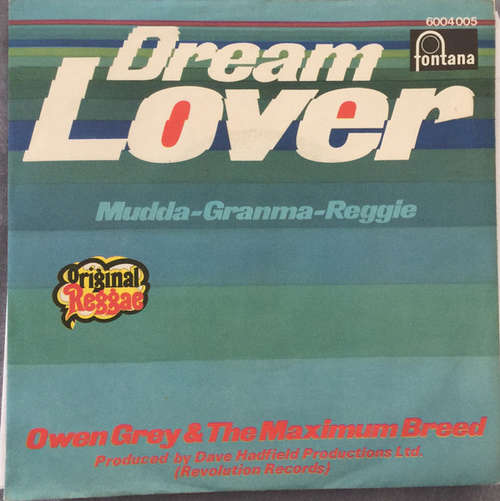 Cover Owen Grey*, Maximum Breed - Dream Lover (7, Single, Mono) Schallplatten Ankauf