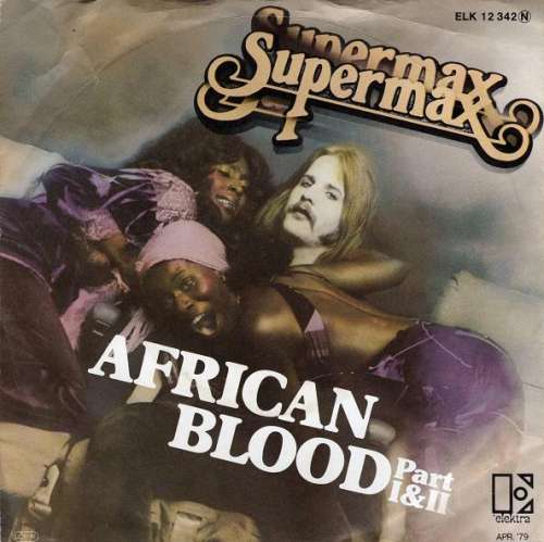 Cover Supermax - African Blood (Part I&II) (7, Single) Schallplatten Ankauf