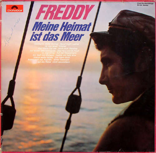 Cover Freddy Quinn - Meine Heimat Ist Das Meer (LP, Club) Schallplatten Ankauf