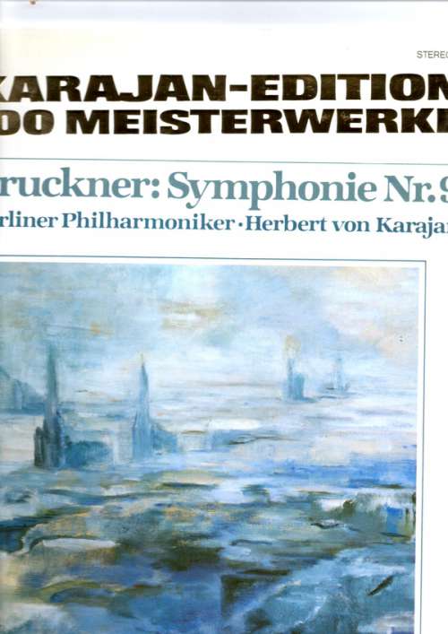 Cover Bruckner* - Berliner Philharmoniker · Herbert von Karajan - Symphonie Nr. 9 (LP) Schallplatten Ankauf