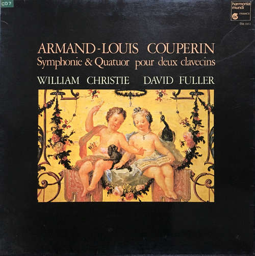 Cover Armand-Louis Couperin, William Christie, David Fuller - Symphonie & Quatuor Pour Deux Clavecins (LP, Album) Schallplatten Ankauf