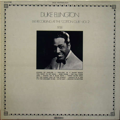 Bild Duke Ellington - Live Recording At The Cotton Club - Vol. 2 (LP, Album) Schallplatten Ankauf