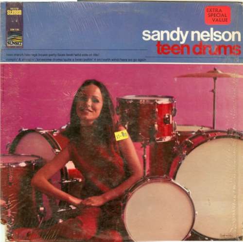 Cover Sandy Nelson - Teen Drums (LP, Album) Schallplatten Ankauf