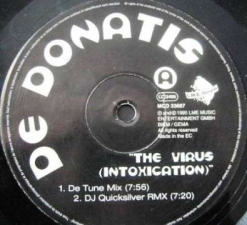 Cover De Donatis* - The Virus (Intoxication) (12) Schallplatten Ankauf