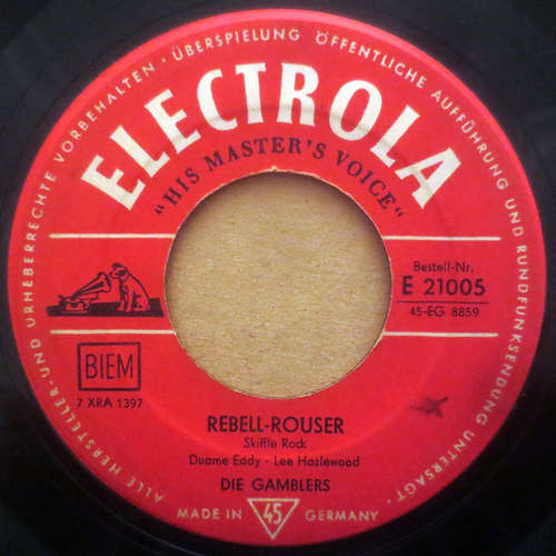Cover Die Gamblers - Rebell-Rouser (7) Schallplatten Ankauf