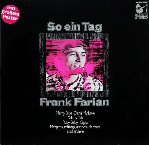 Cover Frank Farian - So Ein Tag (LP, Album) Schallplatten Ankauf