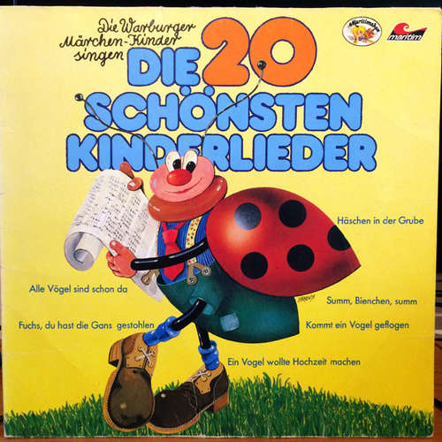 Cover Die Warburger Märchen-Kinder* - Die 20 Schönsten Kinderlieder (LP) Schallplatten Ankauf