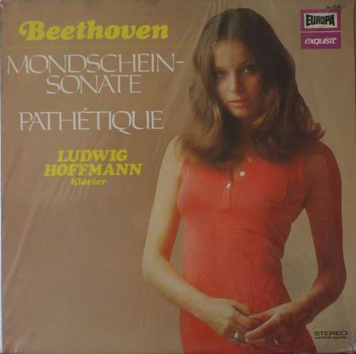 Cover Beethoven*, Ludwig Hoffmann - Mondscheinsonate / Pathétique (LP) Schallplatten Ankauf