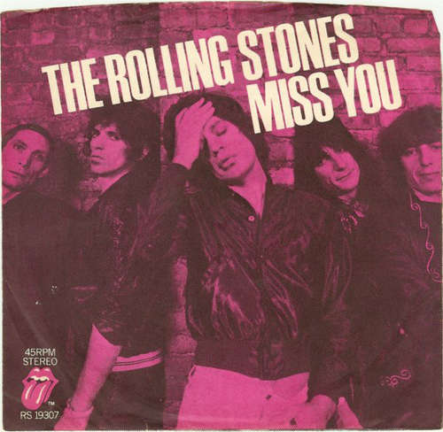 Cover The Rolling Stones - Miss You (7, Single, Spe) Schallplatten Ankauf