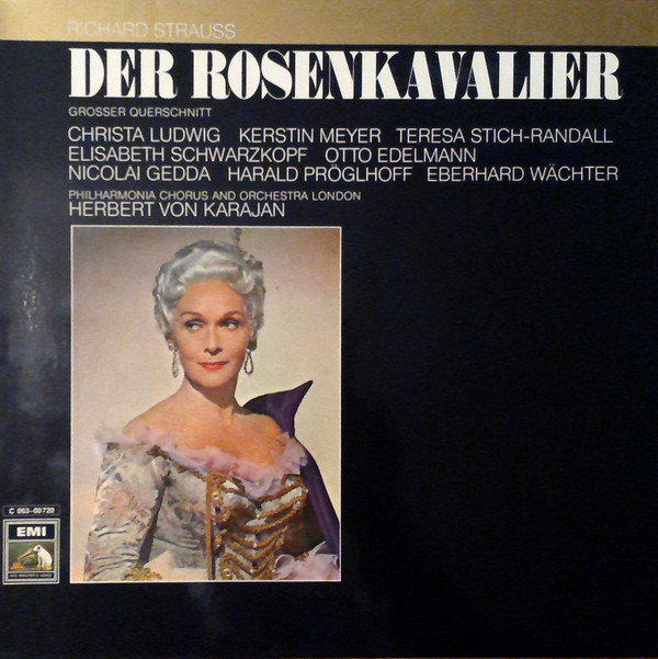 Cover Hugo von Hofmannsthal & Richard Strauss - Der Rosenkavalier (LP) Schallplatten Ankauf