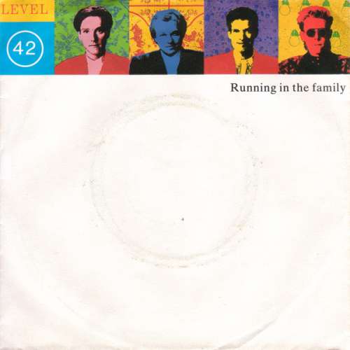 Cover Level 42 - Running In The Family (7, Single, Sil) Schallplatten Ankauf