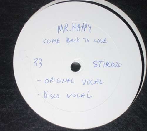 Cover Mr. Happy - Come Back To Love (12, W/Lbl) Schallplatten Ankauf