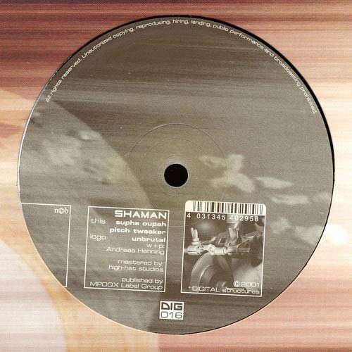 Cover Shaman - Unbrutal (12) Schallplatten Ankauf