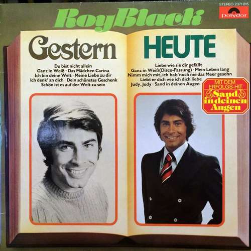 Cover Roy Black - Gestern - Heute (LP, Album) Schallplatten Ankauf