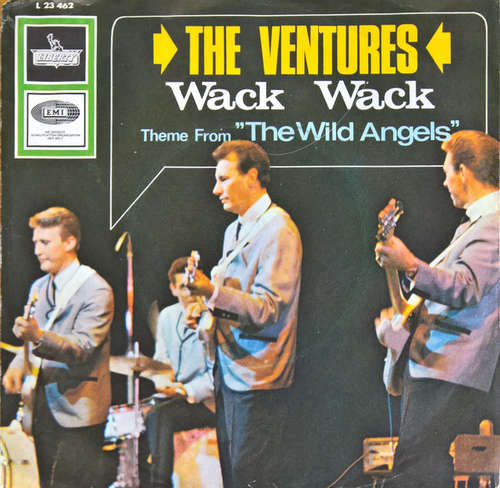 Cover The Ventures - Wack Wack / Theme From The Wild Angels (7, Single) Schallplatten Ankauf