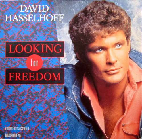 Cover David Hasselhoff - Looking For Freedom (12) Schallplatten Ankauf