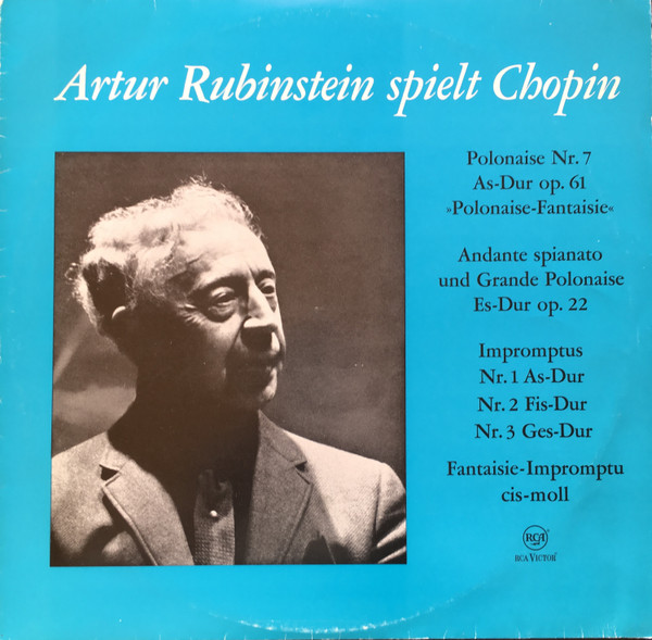 Cover zu Artur Rubinstein*, Frédéric Chopin - Artur Rubinstein Spielt Chopin (LP, Club) Schallplatten Ankauf