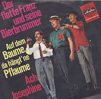 Cover Der Flotte Franz Und Seine Bierbrummer - Auf Dem Baume Da Hängt Ne Pflaume (7, Single, Mono) Schallplatten Ankauf