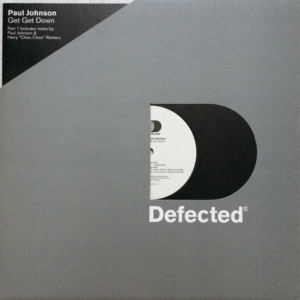 Cover Paul Johnson - Get Get Down (Part 1) (12) Schallplatten Ankauf